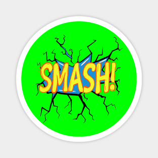 Smash! Comic inspired design Magnet